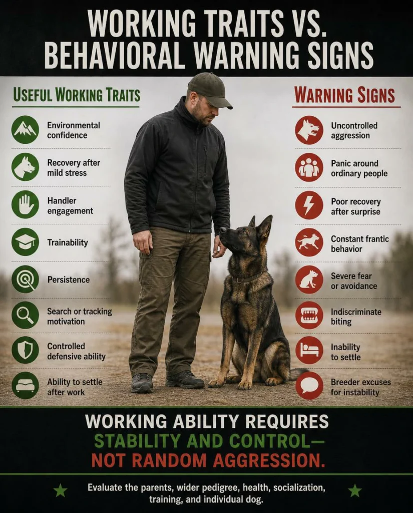 DDR German Shepherd: History, Traits, Temperament, and Buyer Guide Working traits and behavioral warning signs in DDR-line German Shepherds